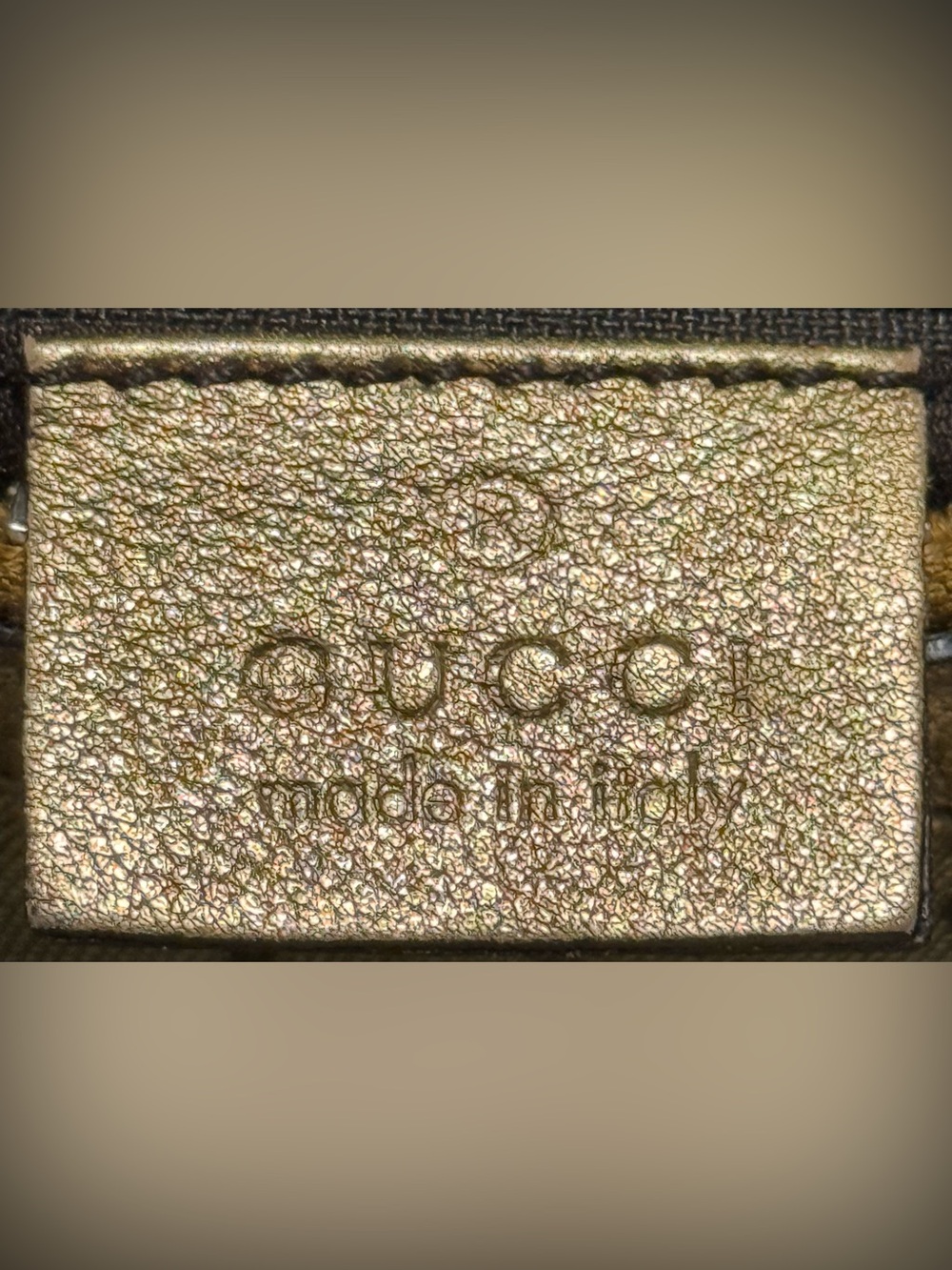 Gucci Vintage GG Hobo Crossbody Bag Canvas - Picture 15 of 16